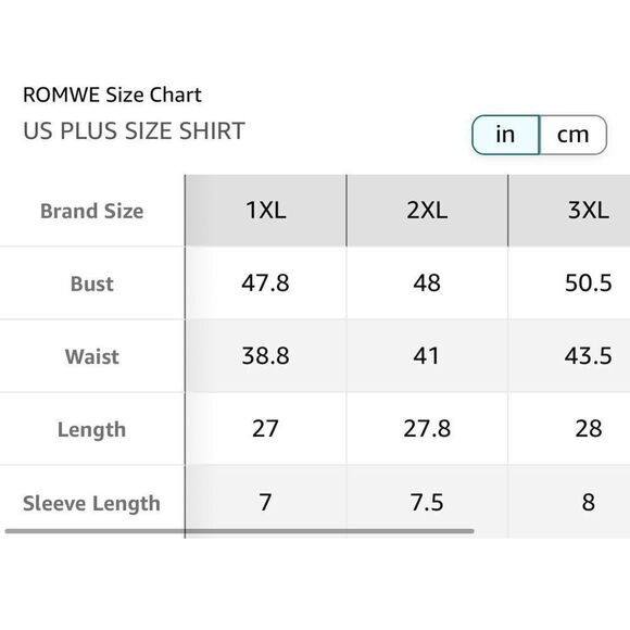 NEW Romwe Womens Plus Size Polka Dots Knot Front Deep V Neck Short Sleeve Blouse - Picture 4 of 4